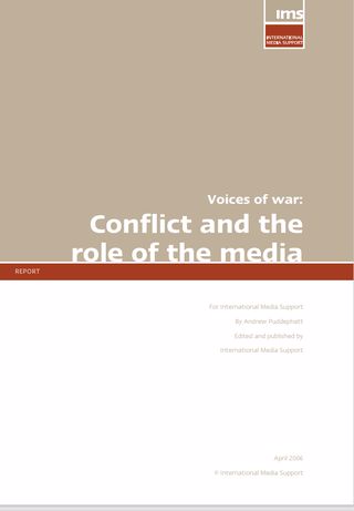 Voices of war: Conflict and the  role of the media