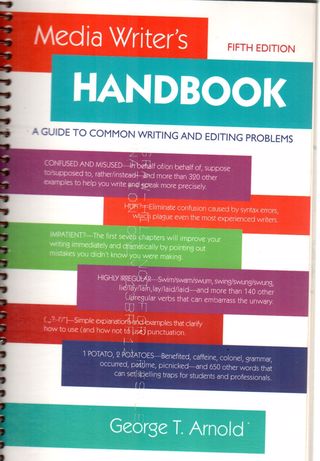 Media writers handbook : a guide to common writing and editing problems