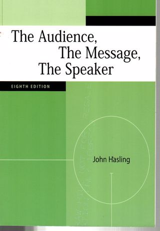 The audience, the message, the speaker