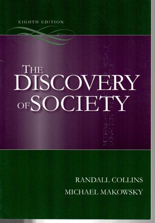  The discovery of society