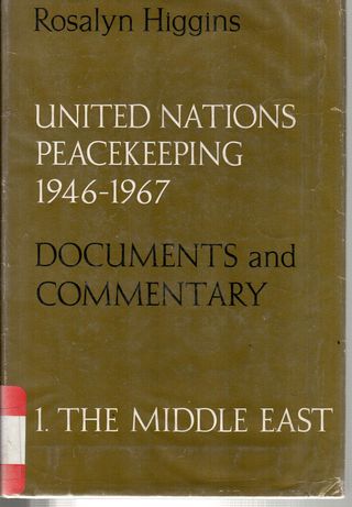 United Nations peacekeeping : documents and commentary
