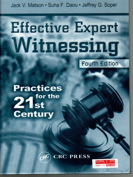 Effective Expert Witnessing