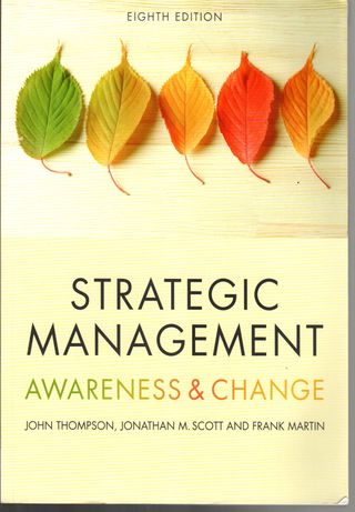  Strategic management : awareness and change