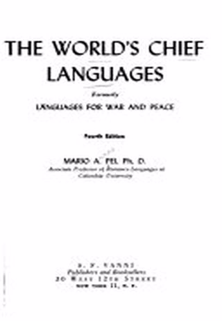 THE WORLDS CHIEF LANGUAGES