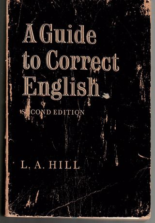 A guide to correct English