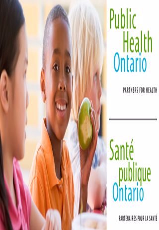 Addressing Obesity in Children and Youth: Evidence to Guide Action for Ontario