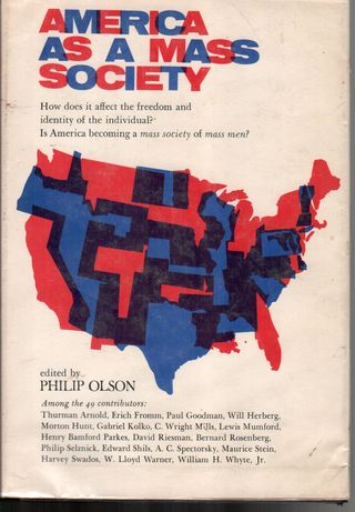 America as a mass society : changing community and identity